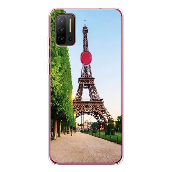 Чехол с принтом «Дорога в Париж» для Ulefone Note 11P