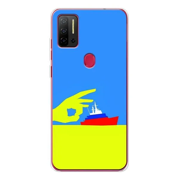 Чехол с принтом «Щелбан кораблю» для Ulefone Note 11P Чехол с принтом «Щелбан кораблю» для Ulefone Note 11P