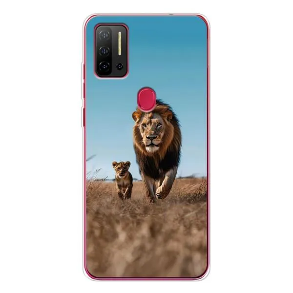 Чехол с принтом «Мусафа и Симба» для Ulefone Note 11P