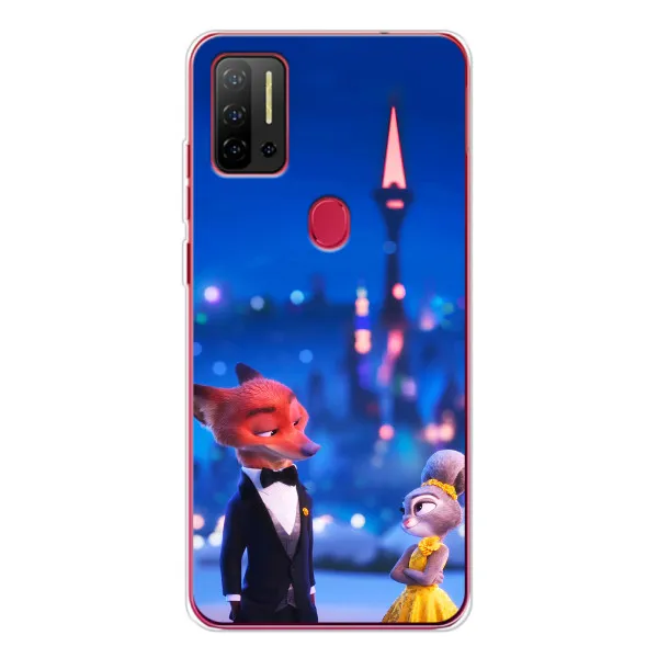 Чехол с принтом «Романтический вечер Зверополис» для Ulefone Note 11P
