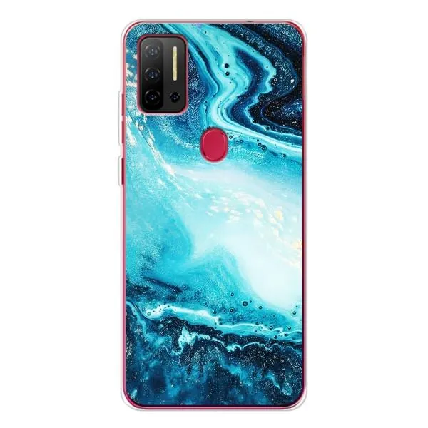 Чехол с принтом «Голубой мрамор» для Ulefone Note 11P Чехол с принтом «Голубой мрамор» для Ulefone Note 11P