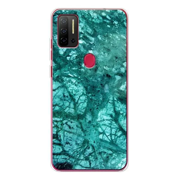 Чехол с принтом «Зеленый мрамор» для Ulefone Note 11P Чехол с принтом «Зеленый мрамор» для Ulefone Note 11P