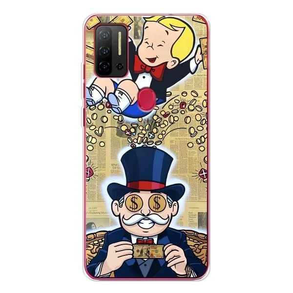 Чехол с принтом «Монополия Мен» для Ulefone Note 11P Чехол с принтом «Монополия Мен» для Ulefone Note 11P