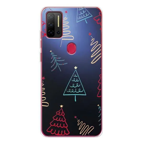 Чехол с принтом «Рождественские елки» для Ulefone Note 11P Чехол с принтом «Рождественские елки» для Ulefone Note 11P
