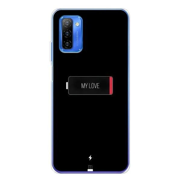 Чехол с принтом «Love battery» для Ulefone Note 12