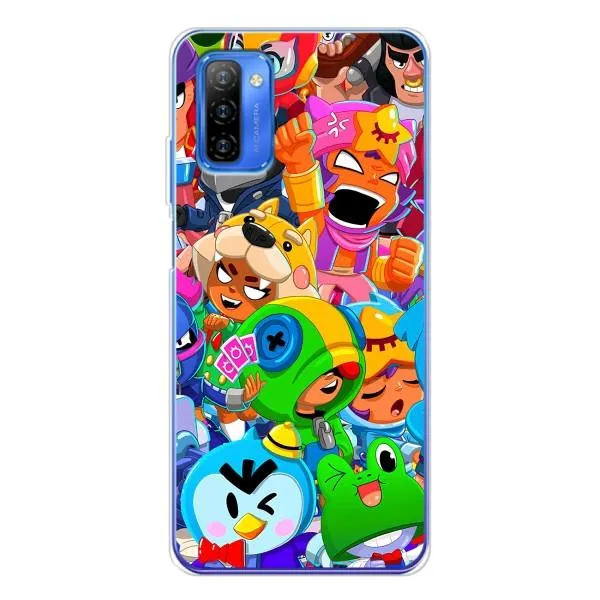 Чехол с принтом «герои Бравл Старс» для Ulefone Note 12 Чехол с принтом «герои Бравл Старс» для Ulefone Note 12