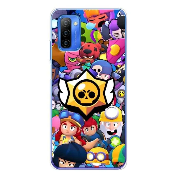 Чехол с принтом «Лого Brawl Stars» для Ulefone Note 12 Чехол с принтом «Лого Brawl Stars» для Ulefone Note 12