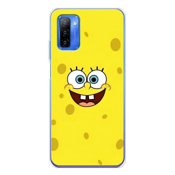 Чехол с принтом «Мордашка Спанч Боба» для Ulefone Note 12 Чехол с принтом «Мордашка Спанч Боба» для Ulefone Note 12