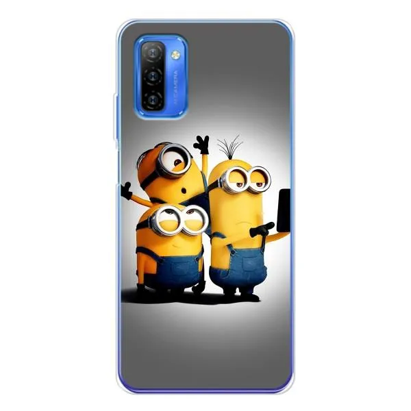 Чехол с принтом «Три миньона» для Ulefone Note 12 Чехол с принтом «Три миньона» для Ulefone Note 12