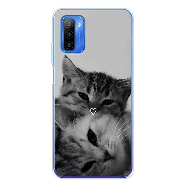 Чехол с принтом «Пара котов» для Ulefone Note 12