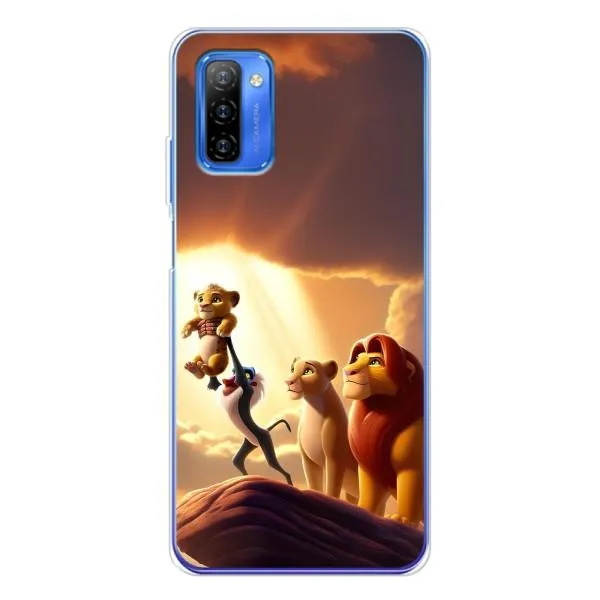 Чехол с принтом «Симба на презентации» для Ulefone Note 12