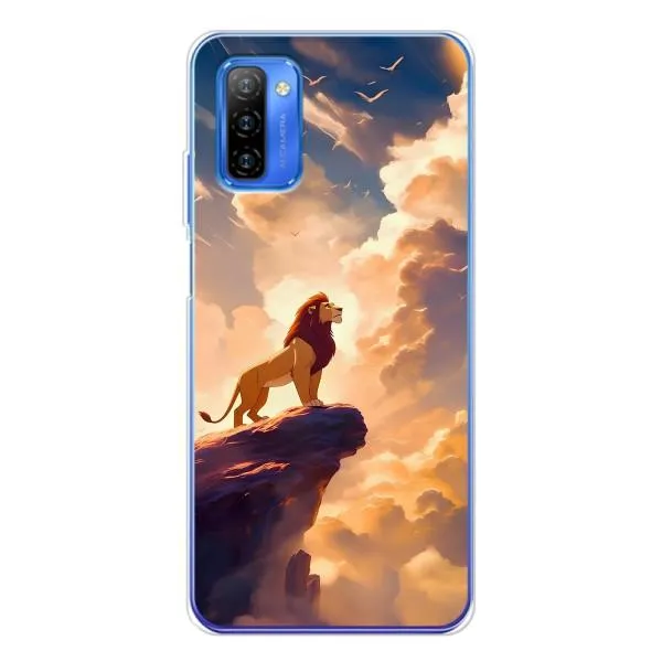 Чехол с принтом «Симба на скале» для Ulefone Note 12