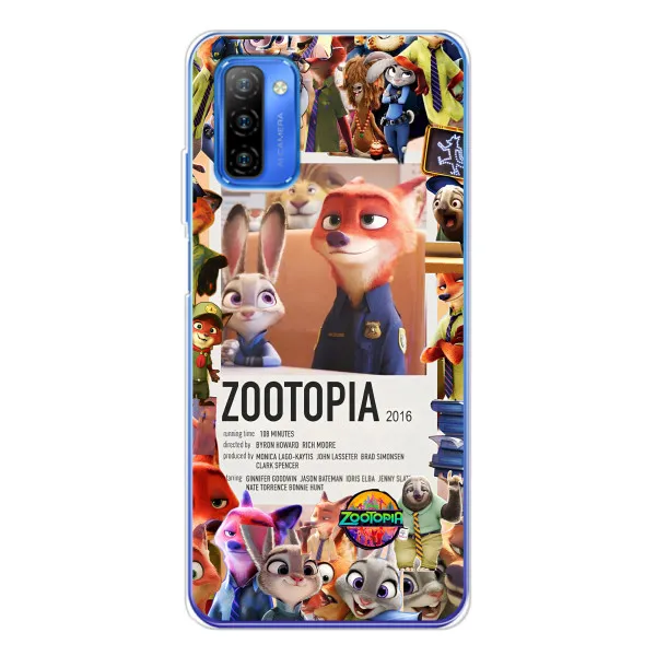 Чехол с принтом «Постер Зверополис» для Ulefone Note 12