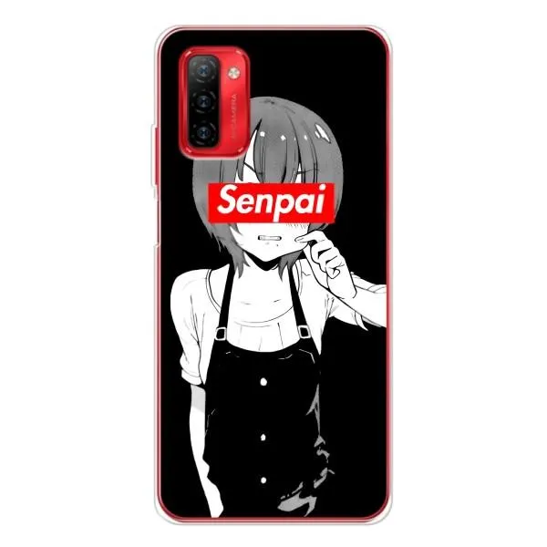 Чехол с принтом «Senpai» для Ulefone Note 12P
