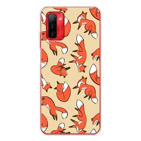 Чехол с принтом «Лисички» для Ulefone Note 12P Чехол с принтом «Лисички» для Ulefone Note 12P