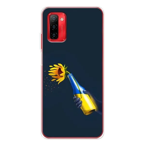 Чехол с принтом «Коктейль молотова» для Ulefone Note 12P