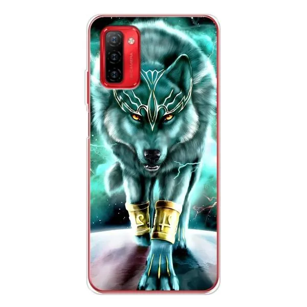 Чехол с принтом «Яркий волк» для Ulefone Note 12P Чехол с принтом «Яркий волк» для Ulefone Note 12P