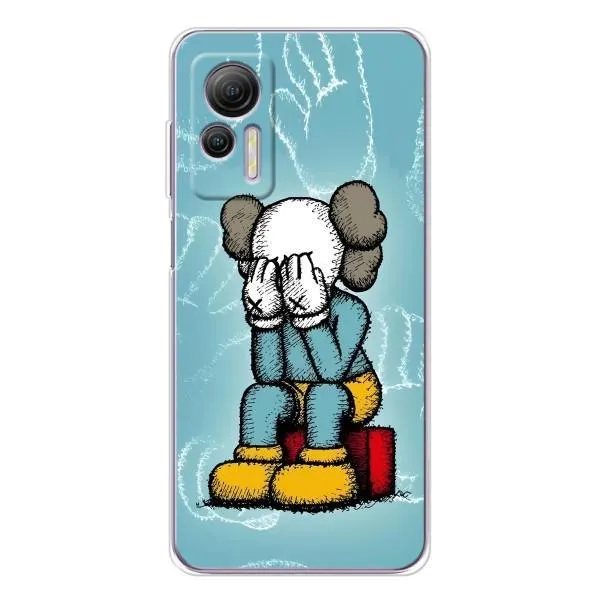 Чехол с принтом «Плач Bearbrick» для Ulefone Note 14