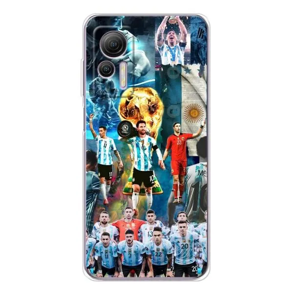 Чехол с принтом «Аргентина Месси» для Ulefone Note 14