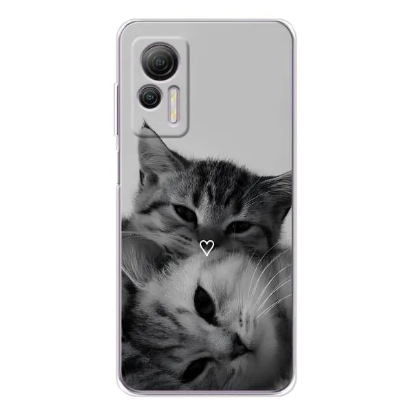 Чохол з принтом «Пара котів» для Ulefone Note 14 Чохол з принтом «Пара котів» для Ulefone Note 14