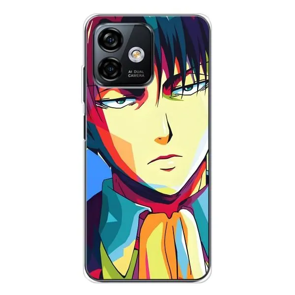 Чехол с принтом «Леви Аккерман» для Ulefone Note 16 Pro