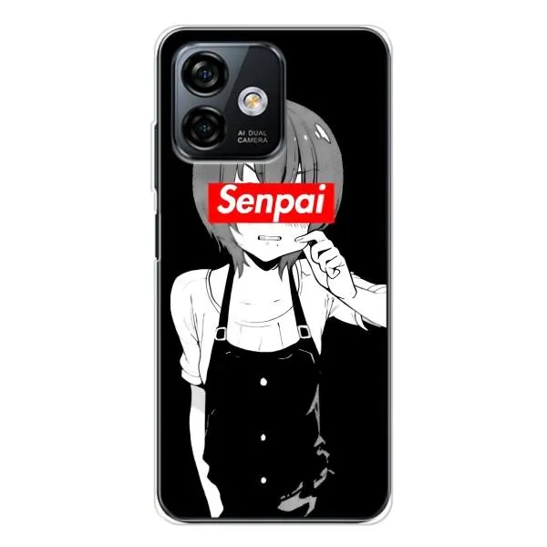 Чехол с принтом «Senpai» для Ulefone Note 16 Pro
