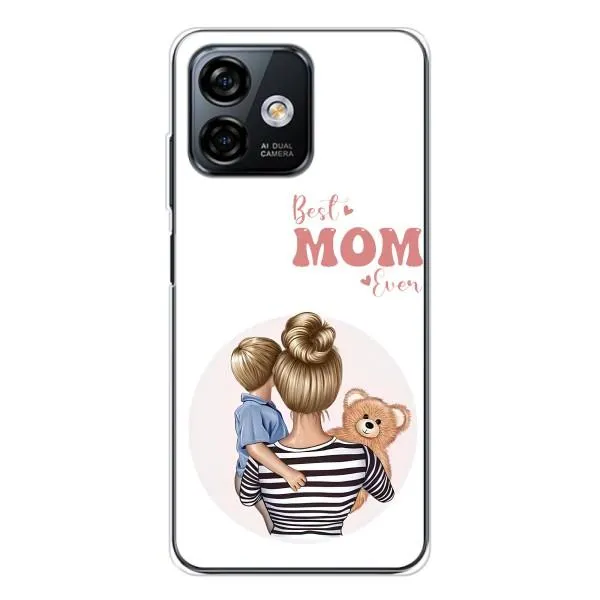 Чехол с принтом «Мама и сын» для Ulefone Note 16 Pro