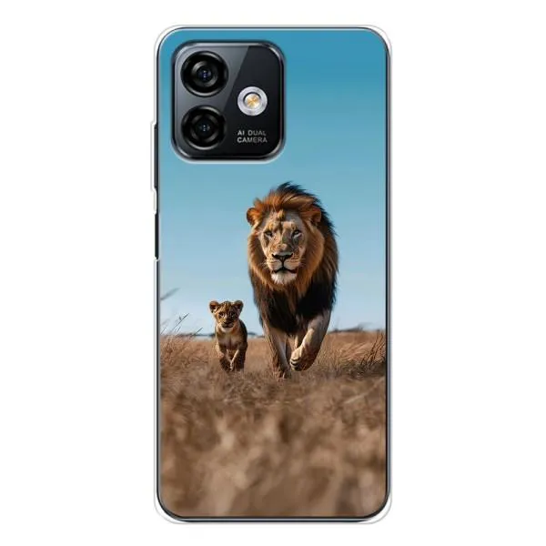 Чехол с принтом «Мусафа и Симба» для Ulefone Note 16 Pro Чехол с принтом «Мусафа и Симба» для Ulefone Note 16 Pro