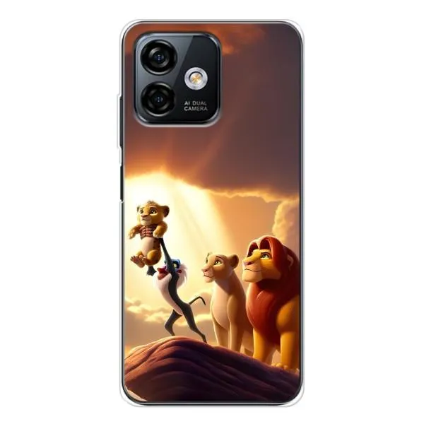 Чехол с принтом «Симба на презентации» для Ulefone Note 16 Pro Чехол с принтом «Симба на презентации» для Ulefone Note 16 Pro