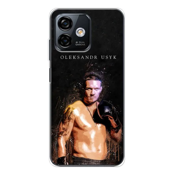 Чохол з принтом «Боксер Олександр Усик» для Ulefone Note 16 Pro