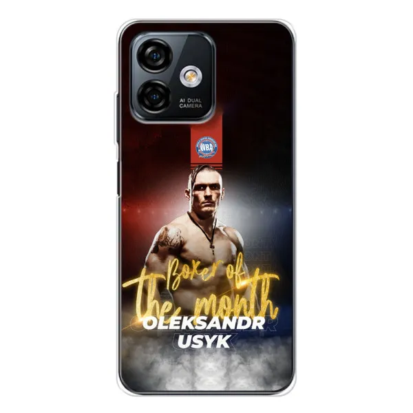Чохол з принтом «Olexandr Usyk» для Ulefone Note 16 Pro