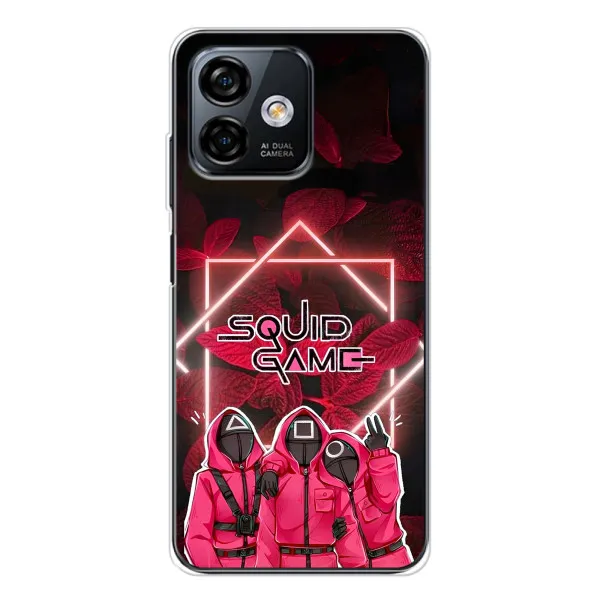 Чехол с принтом «Охранники Игра кальмара» для Ulefone Note 16 Pro Чехол с принтом «Охранники Игра кальмара» для Ulefone Note 16 Pro