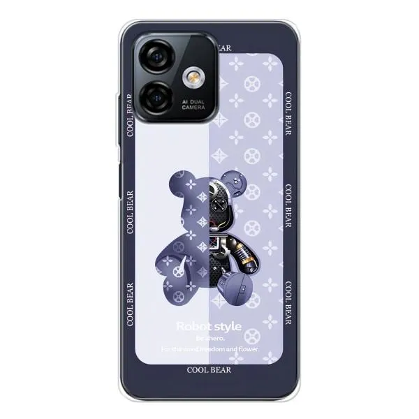 Чехол с принтом «Медвежонок LV» для Ulefone Note 16 Pro