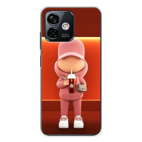 Чехол с принтом «С Кофе» для Ulefone Note 16 Pro