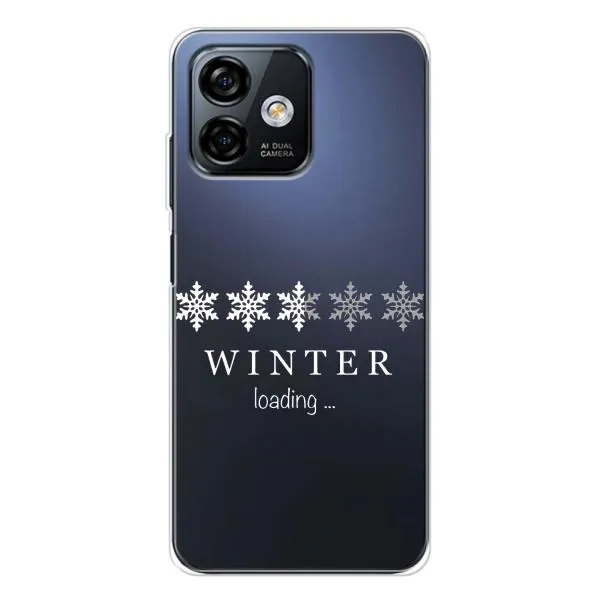 Чехол с принтом «Winter loading» для Ulefone Note 16 Pro