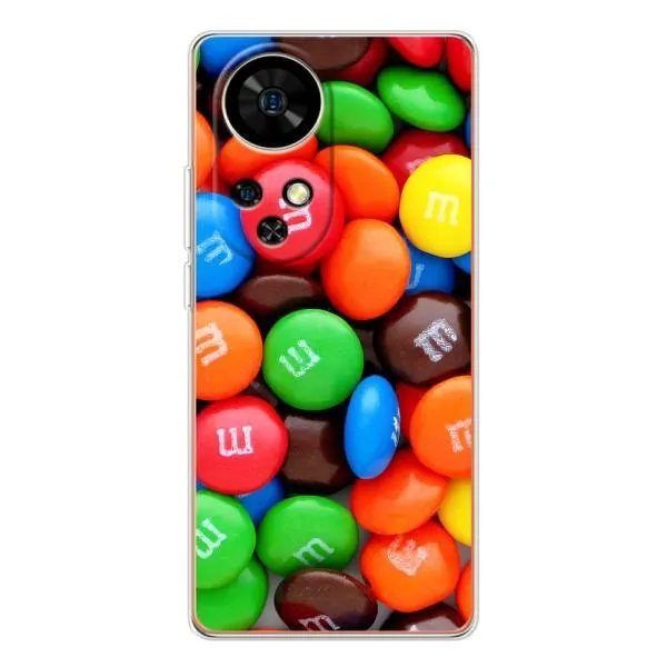 Чехол с принтом «MM's» для Ulefone Note 17 Pro