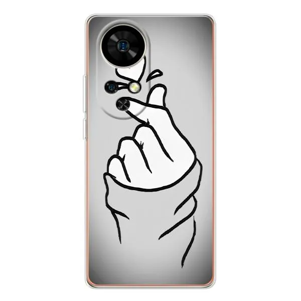 Чехол с принтом «Значок Love» для Ulefone Note 17 Pro Чехол с принтом «Значок Love» для Ulefone Note 17 Pro