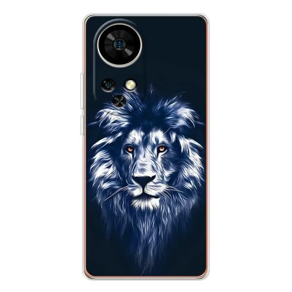 Чехол с принтом «Синий Лев» для Ulefone Note 17 Pro Чехол с принтом «Синий Лев» для Ulefone Note 17 Pro