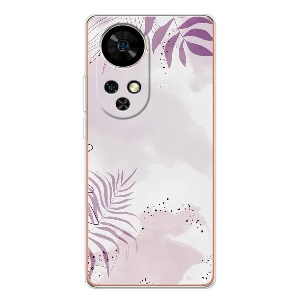 Чехол с принтом «Фиолетовые листья» для Ulefone Note 17 Pro Чехол с принтом «Фиолетовые листья» для Ulefone Note 17 Pro