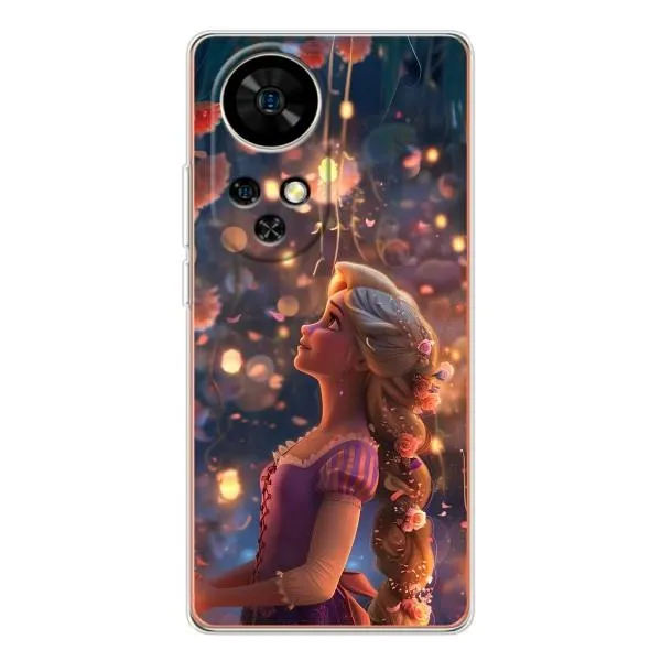 Чехол с принтом «Рапунцель фонарики» для Ulefone Note 17 Pro Чехол с принтом «Рапунцель фонарики» для Ulefone Note 17 Pro