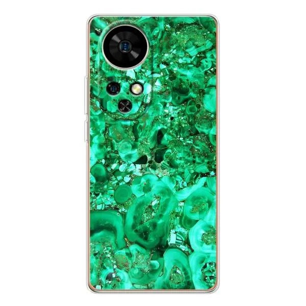 Чехол с принтом «Салатный Мрамор» для Ulefone Note 17 Pro Чехол с принтом «Салатный Мрамор» для Ulefone Note 17 Pro
