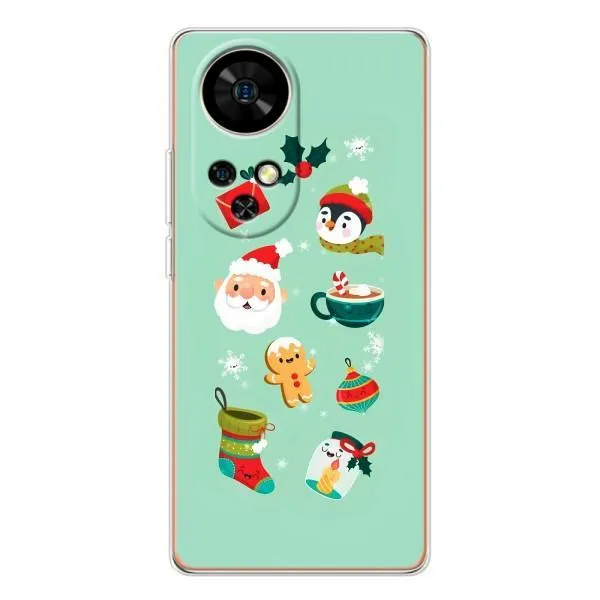 Чехол с принтом «Настроение НГ» для Ulefone Note 17 Pro Чехол с принтом «Настроение НГ» для Ulefone Note 17 Pro