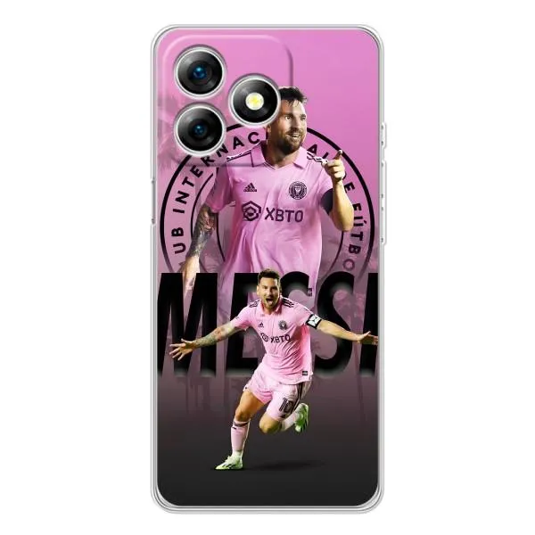 Чехол с принтом «Messi Miami» для Ulefone Note 18 Pro