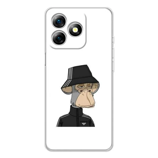 Чехол с принтом «обезьяна NFT Adidas» для Ulefone Note 18 Pro