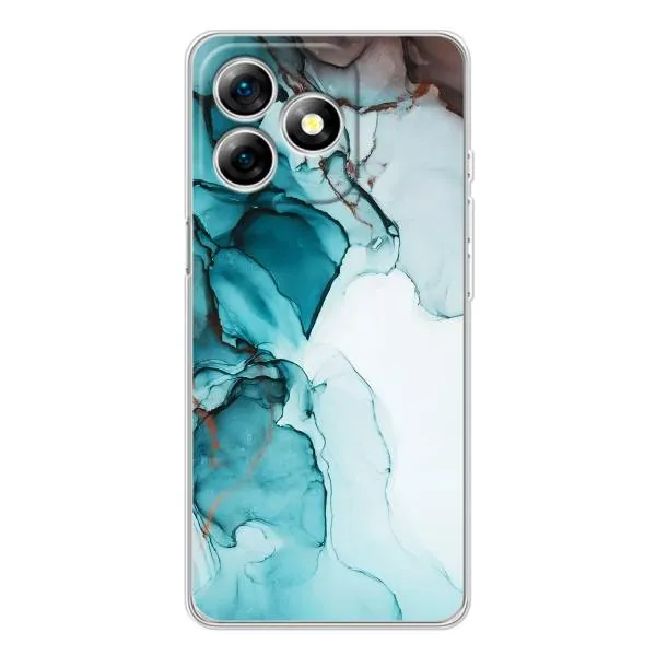 Чехол с принтом «Бирюзовый мрамор» для Ulefone Note 18 Pro Чехол с принтом «Бирюзовый мрамор» для Ulefone Note 18 Pro