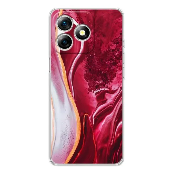 Чехол с принтом «Мрамор красный» для Ulefone Note 18 Pro Чехол с принтом «Мрамор красный» для Ulefone Note 18 Pro