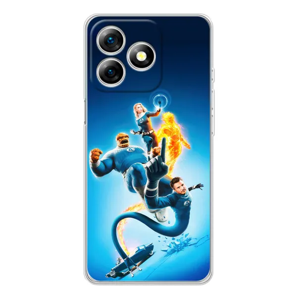 Чехол с принтом «Герои Фантастическая Четверка» для Ulefone Note 18 Pro Чехол с принтом «Герои Фантастическая Четверка» для Ulefone Note 18 Pro