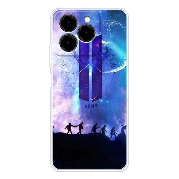 Чехол с принтом «Army BTS» для Ulefone Note 20 Pro Чехол с принтом «Army BTS» для Ulefone Note 20 Pro