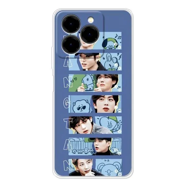 Чехол с принтом «Bangtan» для Ulefone Note 20 Pro Чехол с принтом «Bangtan» для Ulefone Note 20 Pro