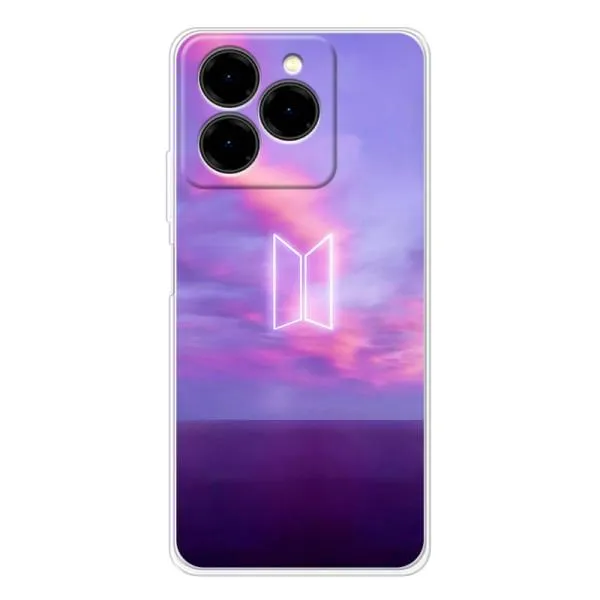 Чехол с принтом «BTS логотип» для Ulefone Note 20 Pro Чехол с принтом «BTS логотип» для Ulefone Note 20 Pro